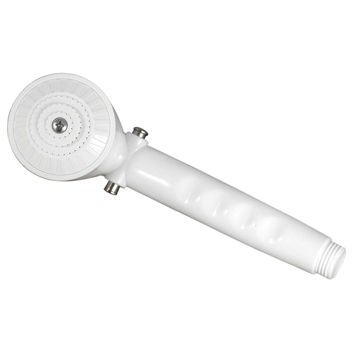 Single Function Showerhead (White) with 60" Hose