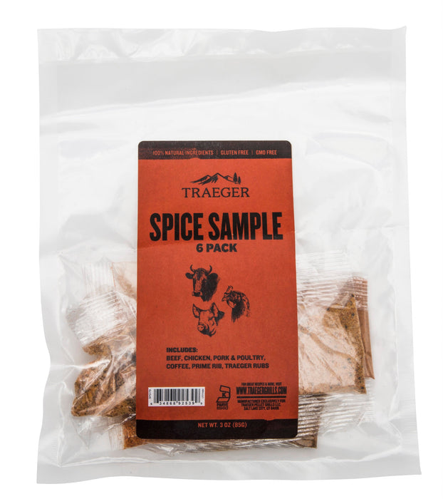 Sample Rub Pack - (Beef, Chicken, Pork & Poultry, Coffee, Prime Rib, Traeger Rub)