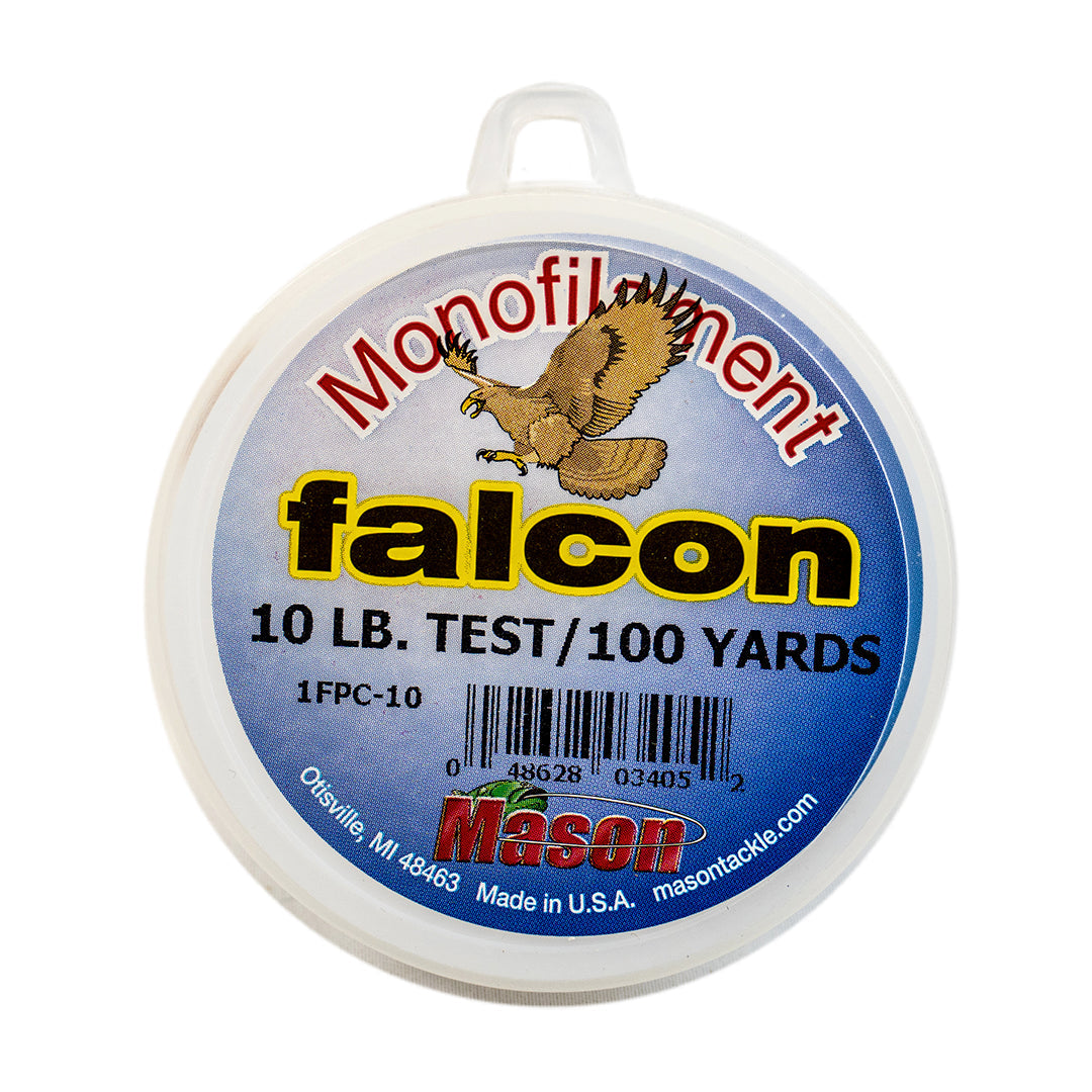 Mason Falcon Monofilament Fishing Line 10lb 100yd Spinning Casting —  Camptown Outfitters